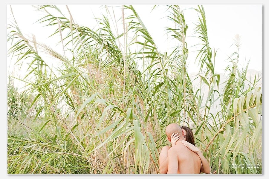 a save-the-date session documents the engagement year — two people, one location, one working hour | the photograph reads chemistry and gesture between two bodies in a chosen setting | the camera works the location's natural light rather than a styled studio setup