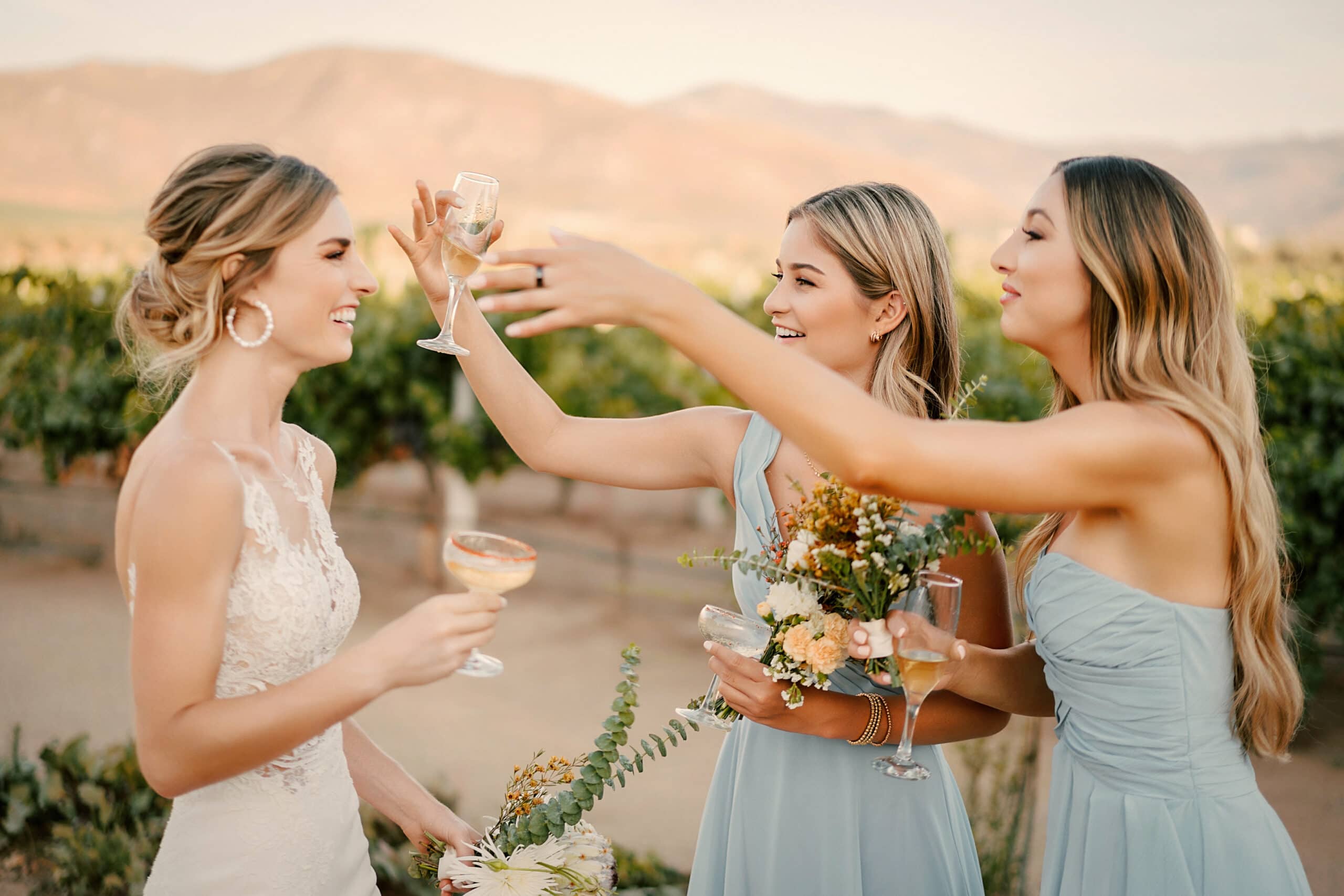BRUMA's wine garden — open-air dining and event space within the BRUMA Wine Resort grounds | the garden sits in mexico wine country, with vineyard surroundings on the property's edges | couples search for properties like this when planning intimate Valle de Guadalupe celebrations