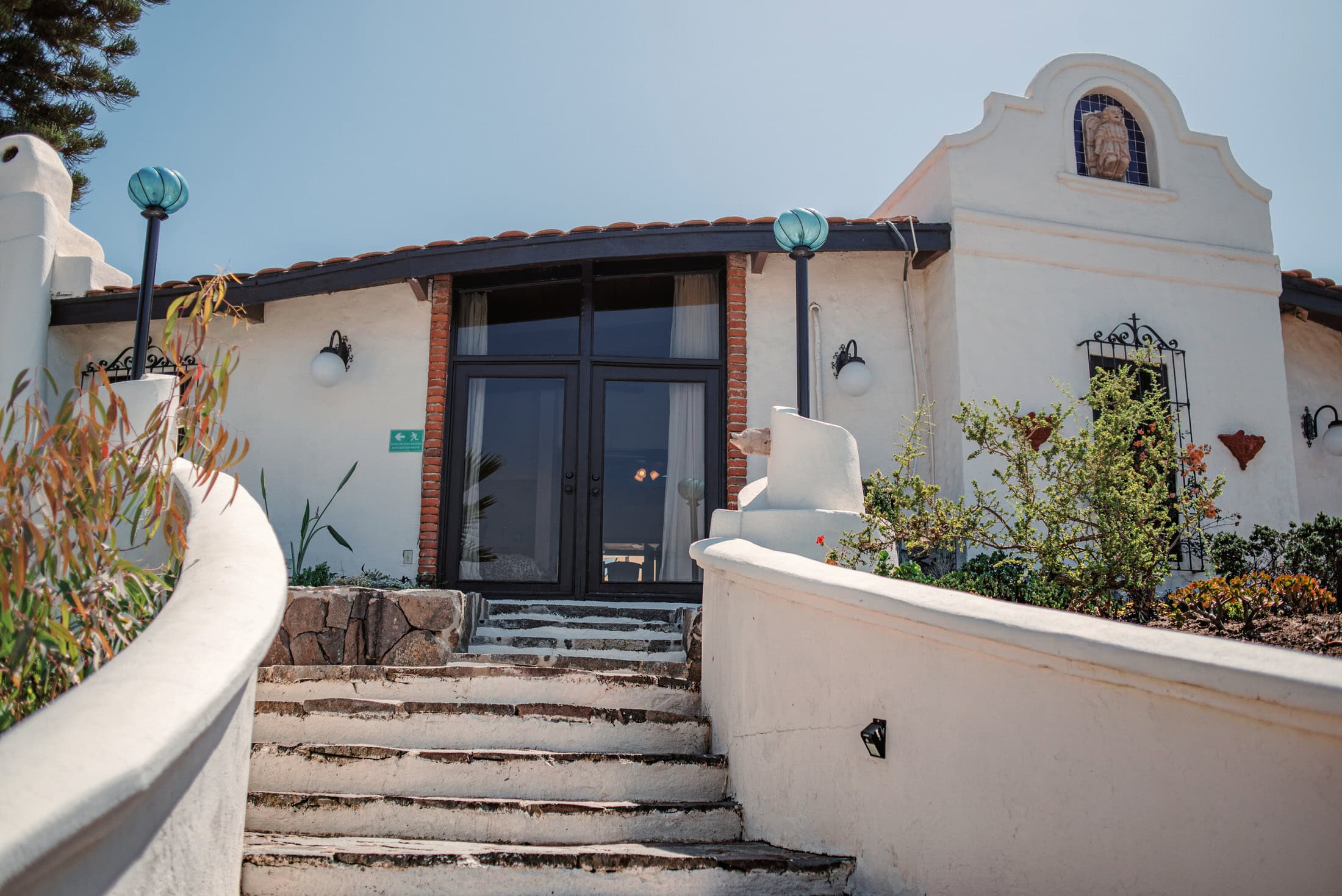 seven distinct courtyards — each gives the camera its own composition options | traditional architectural surfaces read honest under tungsten and natural light | courtyard geometry provides cloister-style compositional anchors