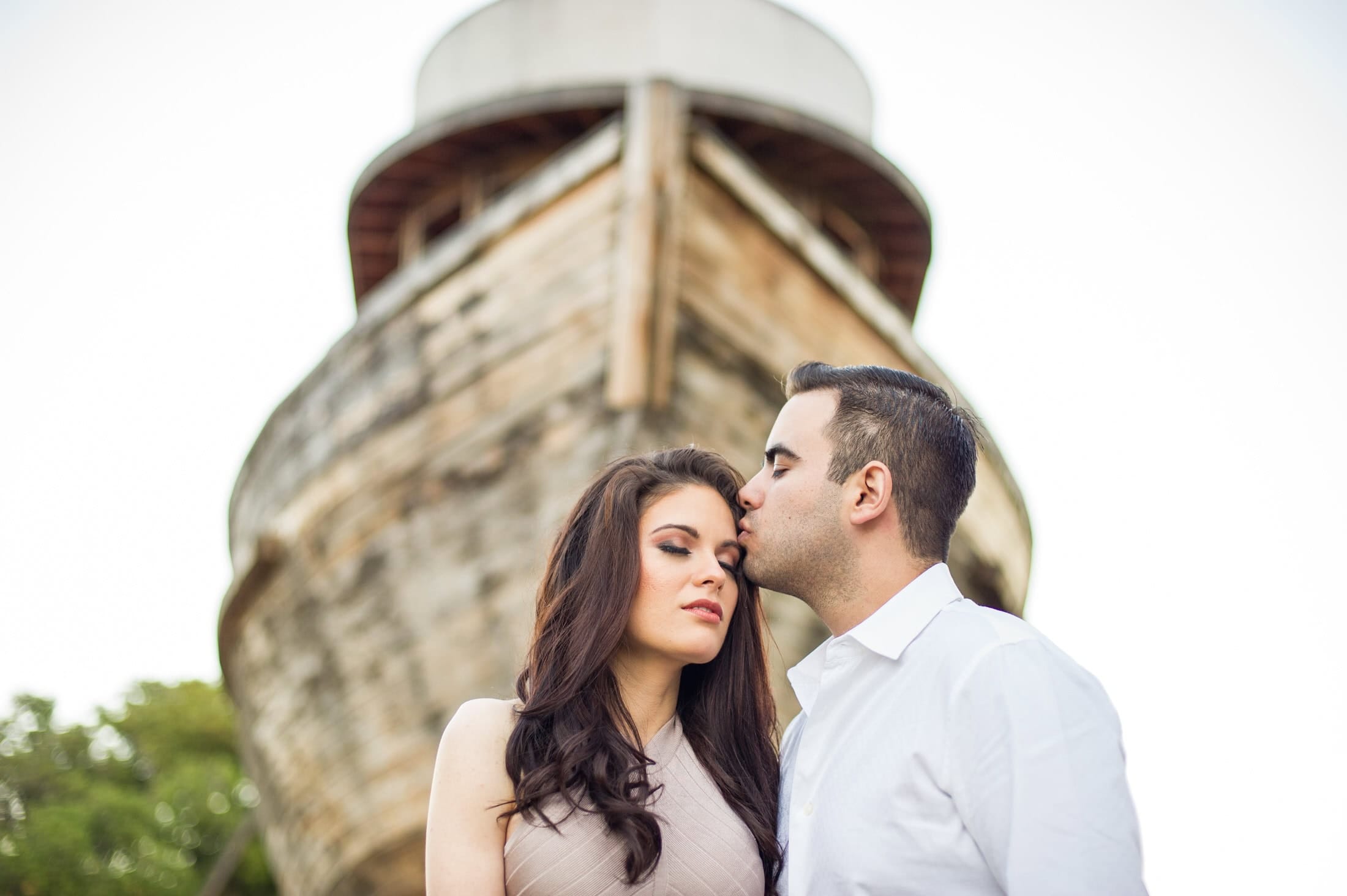 the archive returns the day — the cliff-edge ceremony, the open sky behind your vows, the vines at golden hour