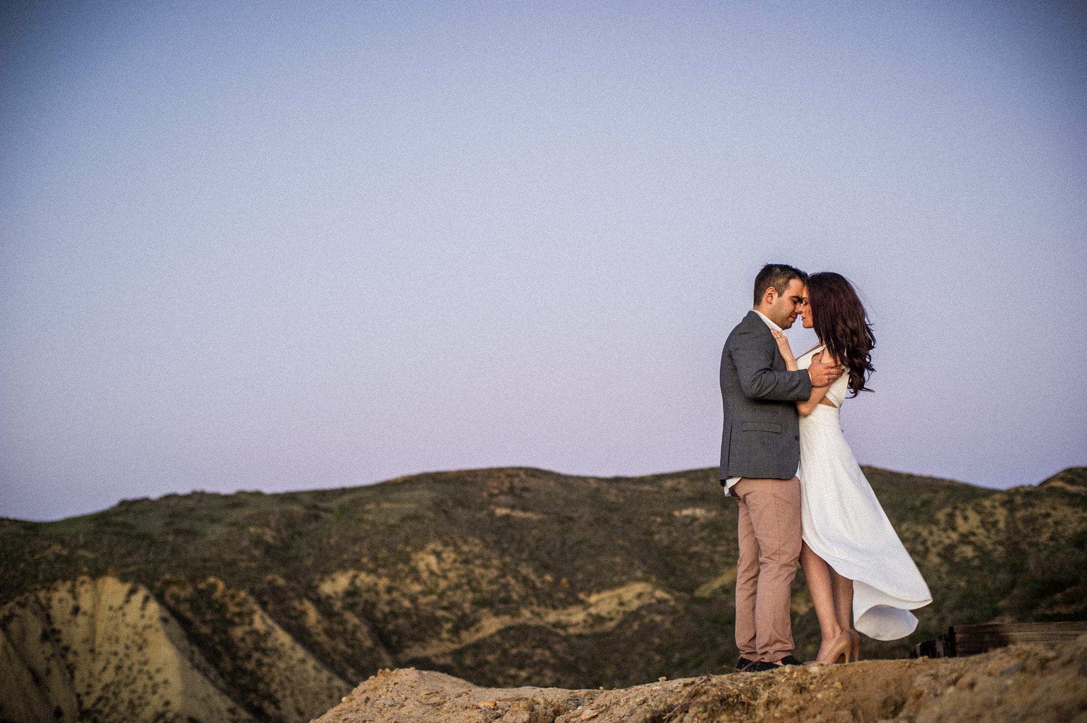 calm direction — no shot list, no choreography, no performing for the camera | I scout the property to learn the wind, the cliff edge, and where the light lands at the hours that matter | 25+ years photographing weddings in Mexico, Europe, and several other countries