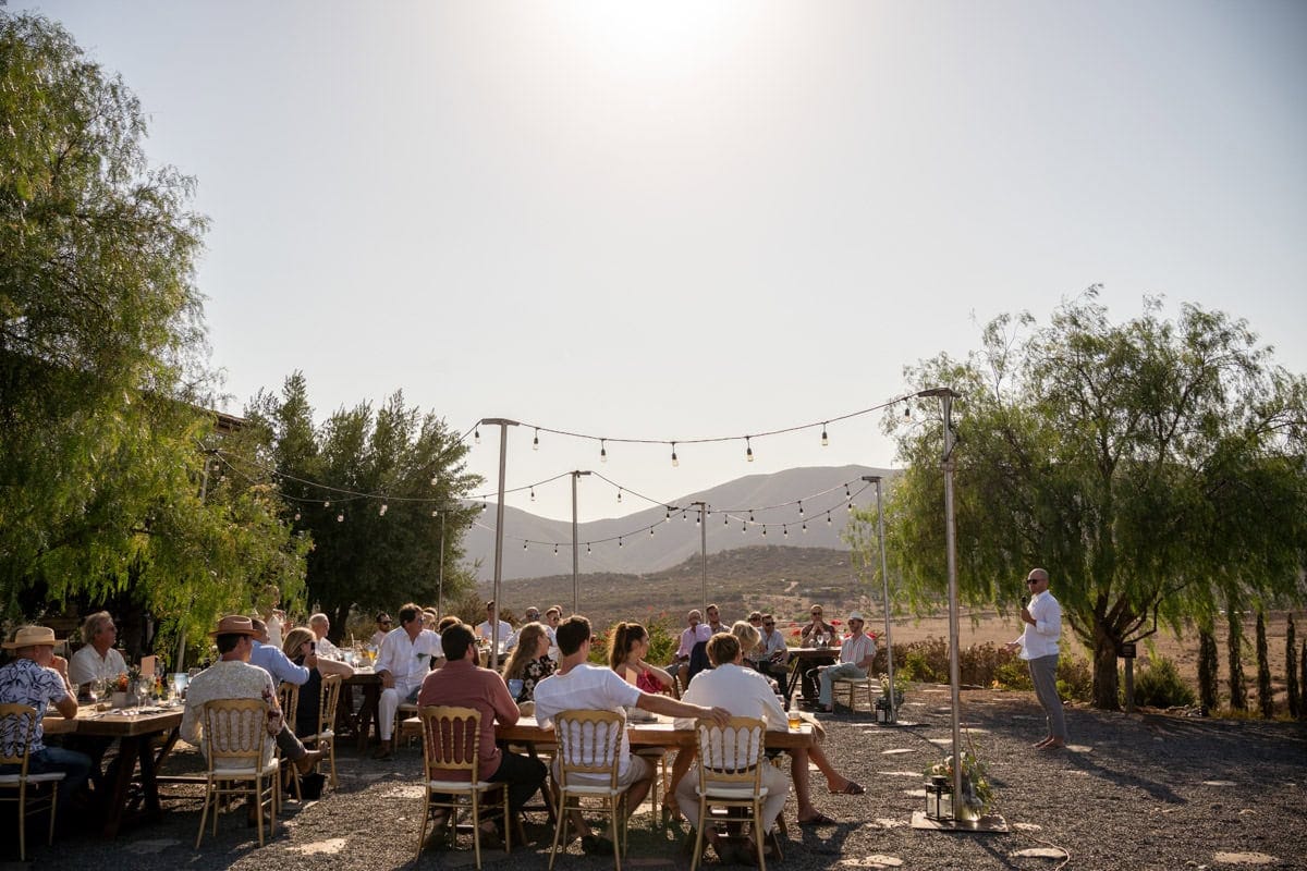 morning — soft indirect light for getting-ready frames if preparation happens in on-site lodging | ceremony — verify policies and the exact location with the venue | couple portraits at golden hour — vine geometry combined with the property's architectural surfaces