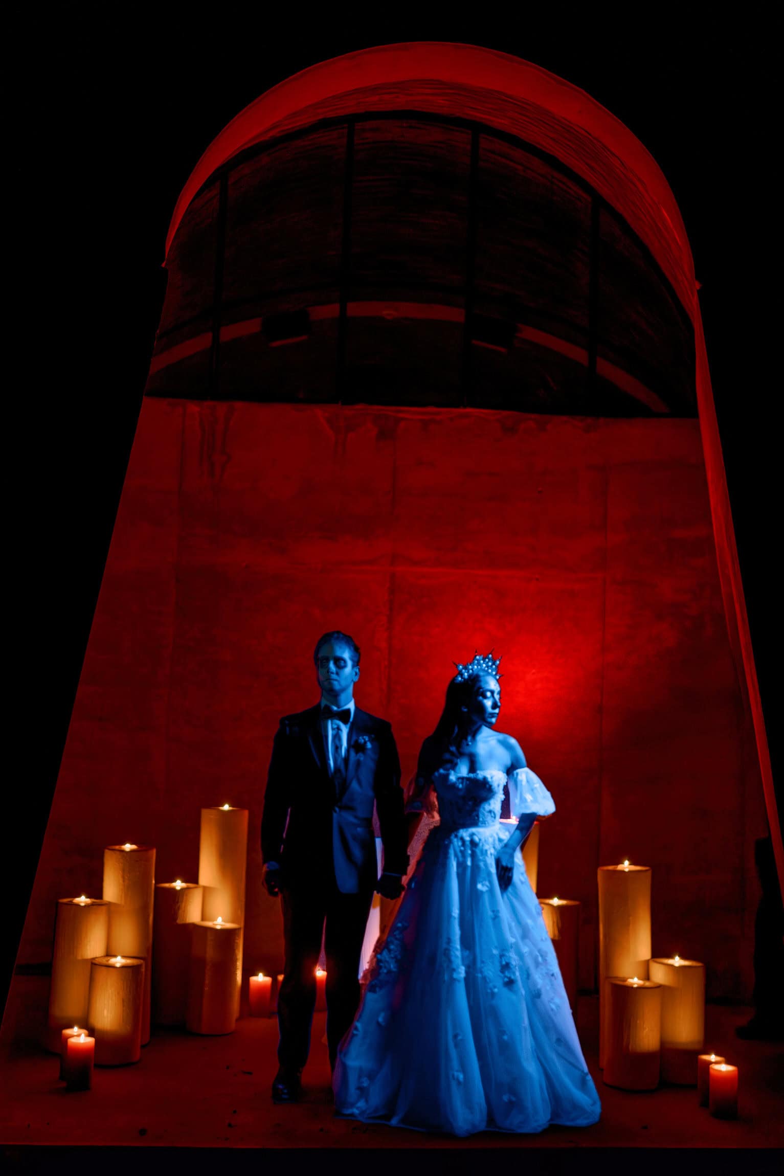 Portrait from Fer and Mario's wedding at Veya, Valle de Guadalupe